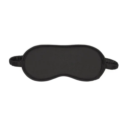 Abbie Black Silk Eye Mask