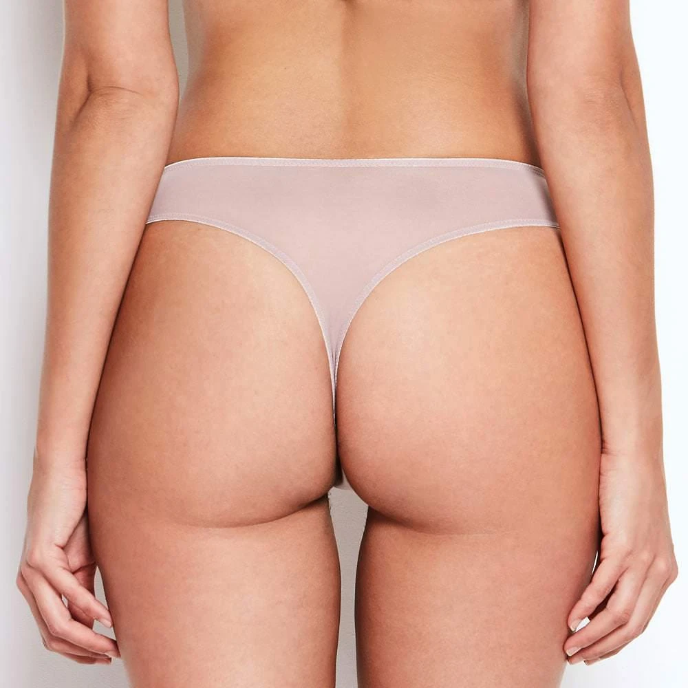 Abbie Vintage Rose Eyelash Lace Thong 4 Abbie Vintage Rose Eyelash Lace Thong - Image 2