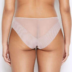 Abbie Vintage Rose Eyelash Lace Knickers -Hot Lingerie Hub abbie vintage rose seamless knickers back