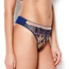 Abrielle Blue Embroidered Thong -Hot Lingerie Hub abrielle blue embroidered thong scaled