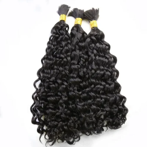 Double Drawn Burmese Natural Wave Human Braiding Hair -Hot Lingerie Hub best bulk human hair braiding
