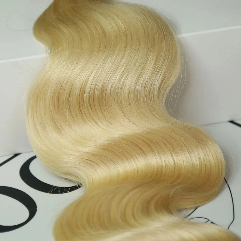 #613 Platinum Blonde Body Wave Bulk Human Braiding Hair 5 #613 Platinum Blonde Body Wave Bulk Human Braiding Hair - Image 3