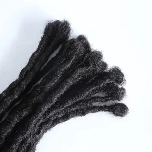 Pre-Looped Human Hair Loc Extensions With Curly Ends 19 Pre-Looped Human Hair Loc Extensions With Curly Ends -Hot Lingerie Hub boho butterfly locs