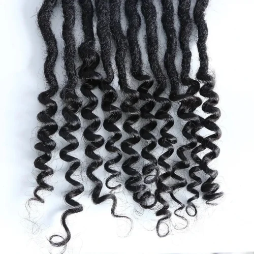 Pre-Looped Human Hair Loc Extensions With Curly Ends 20 Pre-Looped Human Hair Loc Extensions With Curly Ends -Hot Lingerie Hub boho butterfly locs crochet hair fe1b8f3f 84e6 454d 98a0 fcb8d646abac