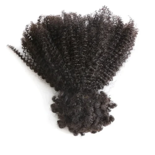 Afro Kinky Bulk Human Hair Extensions -Hot Lingerie Hub bulk hair extensions for 4b4c hair