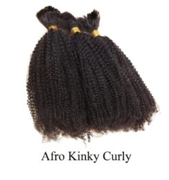 Wholesale - Bulk Hair Extensions For Braiding (Price For 50g/1 Bundle) -Hot Lingerie Hub bulkhairafrokinkycurly