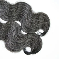 Salt And Pepper Body Wave Bulk Human Braiding Hair 12 Salt And Pepper Body Wave Bulk Human Braiding Hair -Hot Lingerie Hub bundles human hair salt pepper