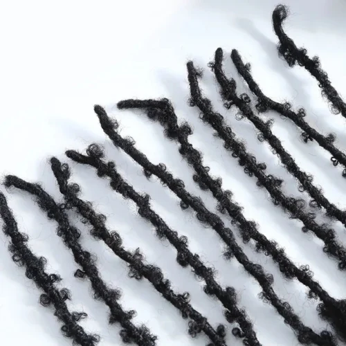 Butterfly Distressed Boho Loc Extensions Human Hair - Natural Black #1B 18 Butterfly Distressed Boho Loc Extensions Human Hair - Natural Black #1B -Hot Lingerie Hub butterfly locs boho