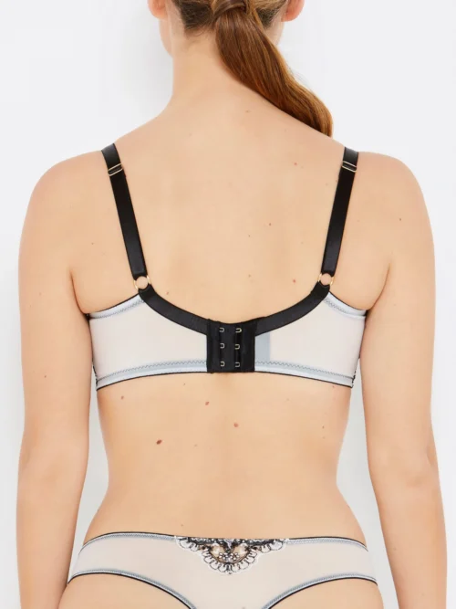 Cora Black And White Bra With Cord Embroidery -Hot Lingerie Hub cora black and white bra back scaled