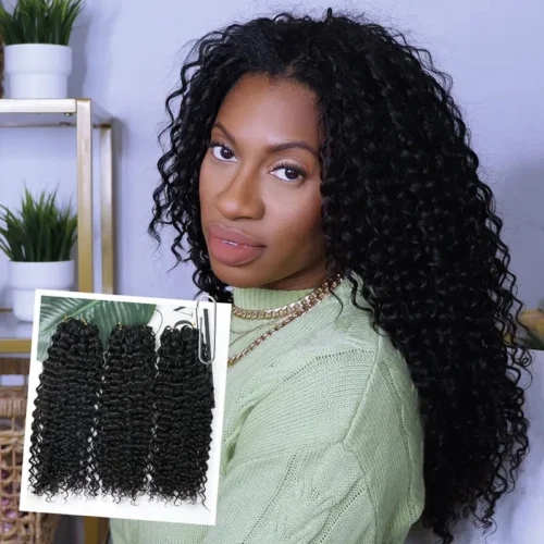 Human Crochet Hair Water Wave -Hot Lingerie Hub crochet hair extensions water wave