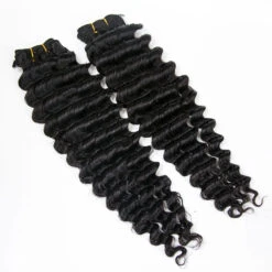Half Braids Half Sew-In Combo Deal Deep Wave Natural Color -Hot Lingerie Hub deep wave weft bundles for half braids half sew in 8d63bcab 673a 4c2b a96c ef805a05a0dd