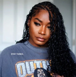 Double Drawn Burmese Deep Wave Human Braiding Hair -Hot Lingerie Hub double drawn deep wave bulk braiding hair