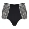 Ellianna Black Vintage Lace High Waist Knickers -Hot Lingerie Hub ellianna black vintage lace high waist knickers scaled