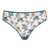 Evelyn Cyan Floral Embroidered Knickers -Hot Lingerie Hub evelyn cyan floral knickers ghost scaled