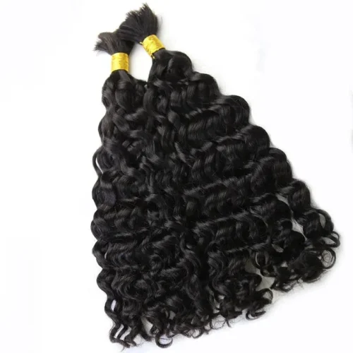 Double Drawn Burmese Natural Wave Human Braiding Hair -Hot Lingerie Hub freetress bulk human braiding hair