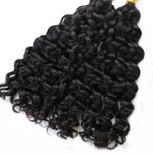 Double Drawn Burmese Natural Wave Human Braiding Hair -Hot Lingerie Hub freetress super bulk human hair