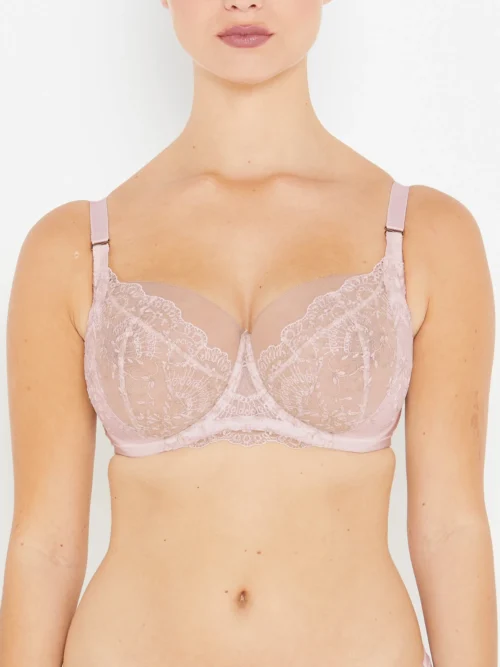 Grace Vintage Rose Full Cup Bra -Hot Lingerie Hub grace vintage rose balconette bra front scaled