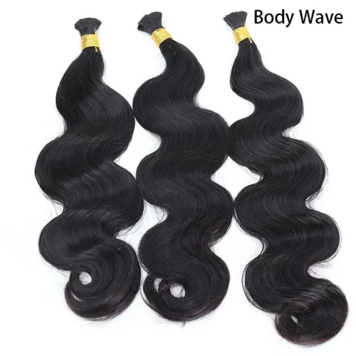 Wholesale - Double Drawn Burmese Hair Bulk Braiding Hair (Price For 1 Bundle) -Hot Lingerie Hub hair bulk body wave ywigs