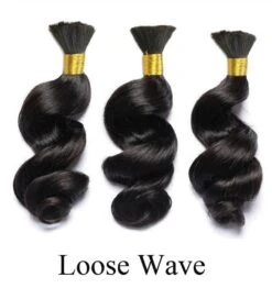 Wholesale - Bulk Hair Extensions For Braiding (Price For 50g/1 Bundle) -Hot Lingerie Hub hairbulkloosewave