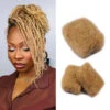 #27 Honey Blonde Afro Kinky Bulk Human Hair -Hot Lingerie Hub honey blonde afro kinky bulk in human hair for twist and braids