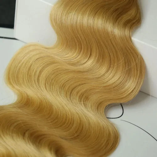 #27 Honey Blonde Body Wave Bulk Human Braiding Hair -Hot Lingerie Hub human braiding hair color 27