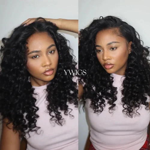 Loose Deep Wave Human Crochet Hair 16 Loose Deep Wave Human Crochet Hair -Hot Lingerie Hub human crochet hair installed