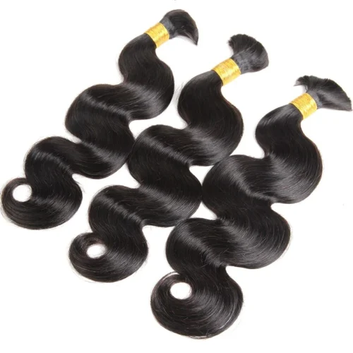 Body Wave Bulk Hair Extensions For Braiding -Hot Lingerie Hub human hair body wave hair bulk