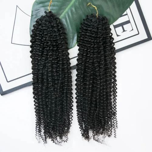 Kinky Curly Human Crochet Hair -Hot Lingerie Hub human hair crochet hair extensions for black women