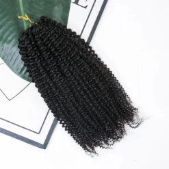 Kinky Curly Human Crochet Hair
