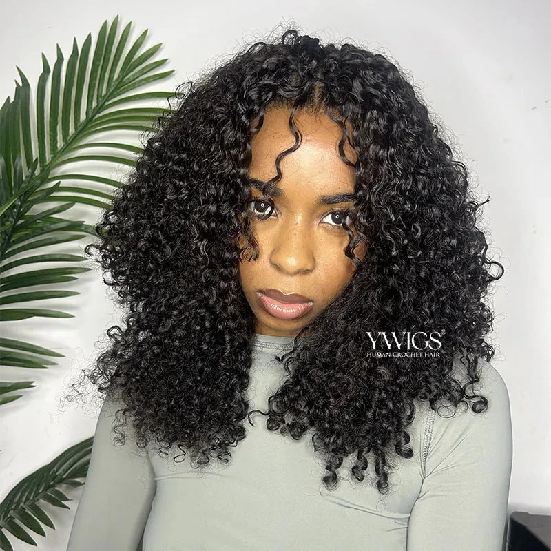 Water Curly Human Crochet Hair 4 Water Curly Human Crochet Hair - Image 2