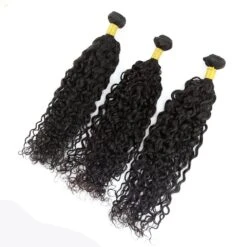 Jerry Curly Brazilian Human Hair Bundles Natural Color