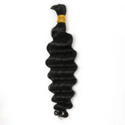 Natural Color Loose Deep Wave Bulk Human Braiding Hair 15 Natural Color Loose Deep Wave Bulk Human Braiding Hair -Hot Lingerie Hub loose deep wave human hair for boho braids
