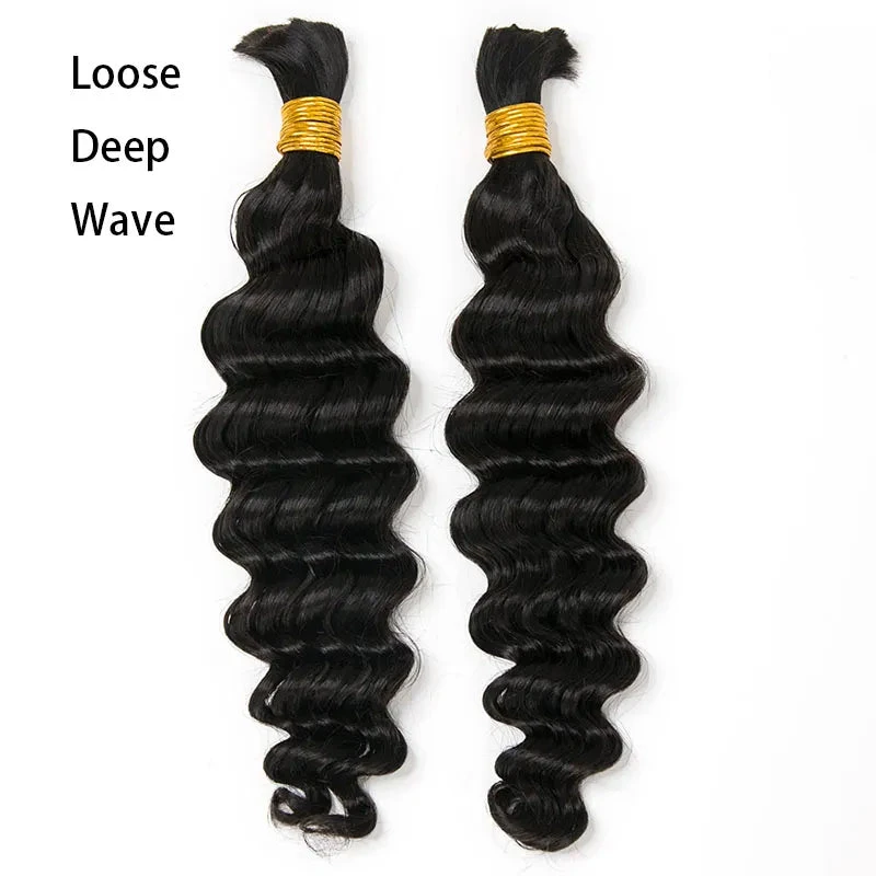 Wholesale - Boho Human Hair Bulk For Braiding (Price For 1 Bundle) 11 Wholesale - Boho Human Hair Bulk For Braiding (Price For 1 Bundle) - Image 9