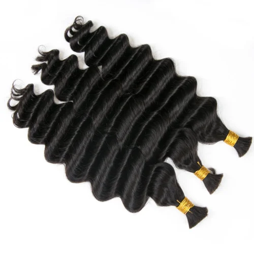 Double Drawn Burmese Loose Deep Wave Human Braiding Hair 15 Double Drawn Burmese Loose Deep Wave Human Braiding Hair -Hot Lingerie Hub loose deep wave human hair bulk double drawn