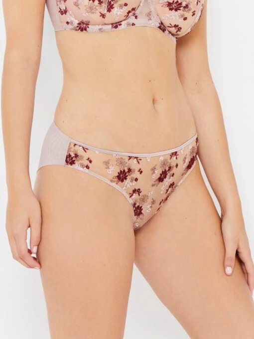 Madalyn Vintage Rose Floral Mesh Knickers