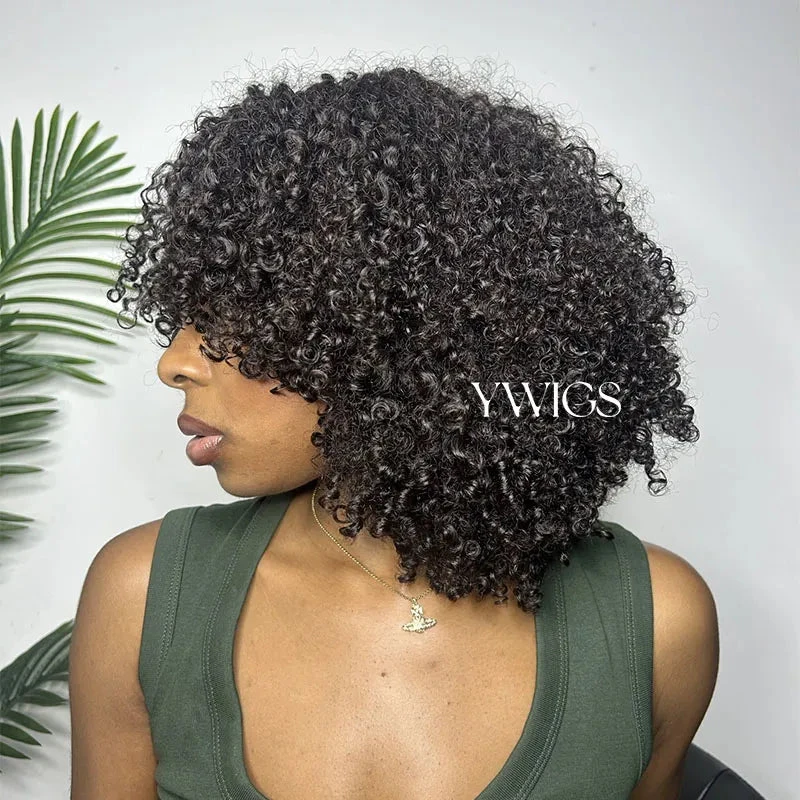 Multi-Textured Kinky Curly Crochet Hair Extensions Human Hair 5 Multi-Textured Kinky Curly Crochet Hair Extensions Human Hair - Image 3