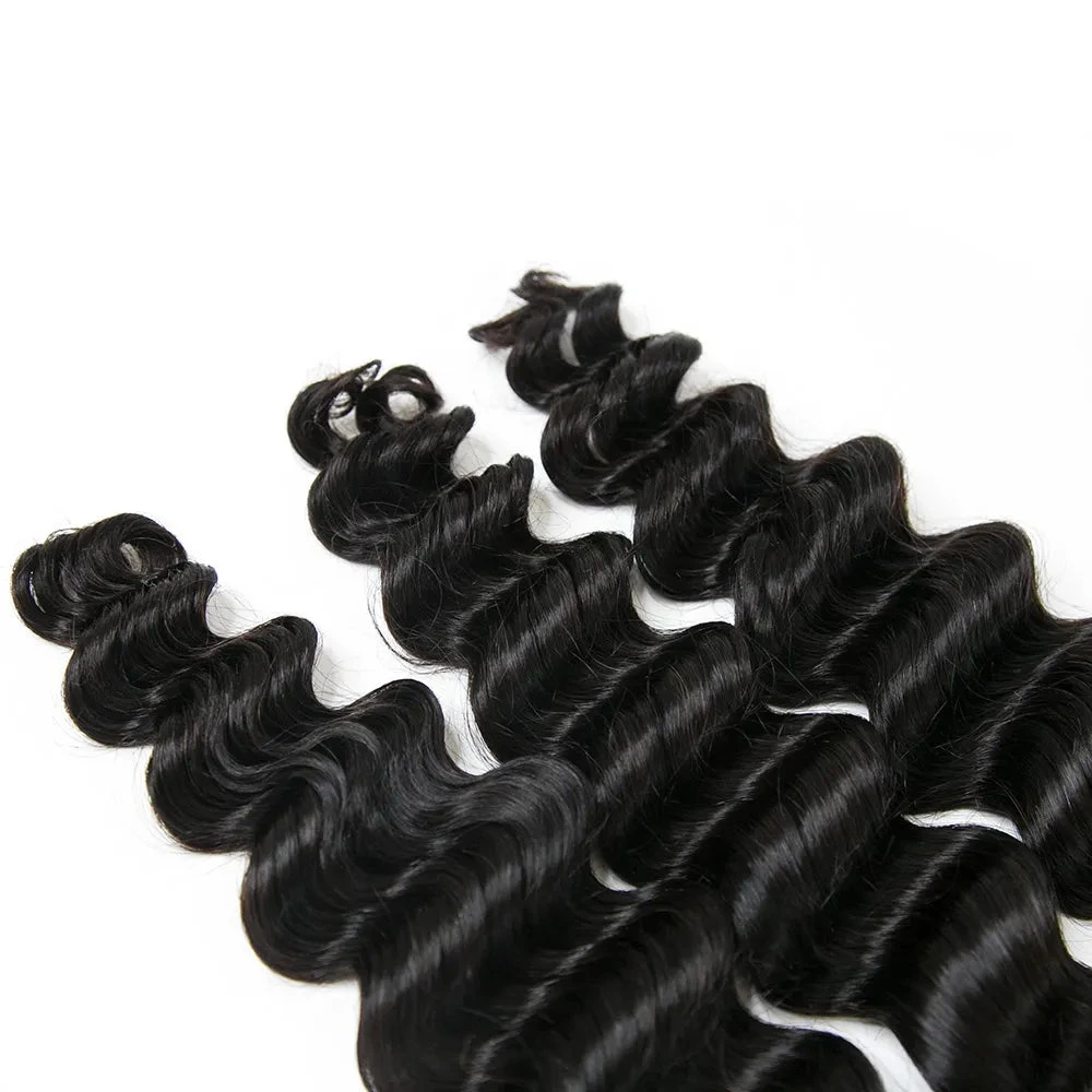 Natural Color Loose Deep Wave Bulk Human Braiding Hair 7 Natural Color Loose Deep Wave Bulk Human Braiding Hair - Image 5