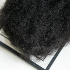 Upgraded Natural Color Afro Kinky Bulk Human Hair (50g Per Pack) 15 Upgraded Natural Color Afro Kinky Bulk Human Hair (50g Per Pack) -Hot Lingerie Hub new afro kinky bulk human hair natural color
