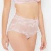 Olivia Rose Stretch Lace High Waist Knickers -Hot Lingerie Hub olivia rose stretch lace high waist knickers side scaled