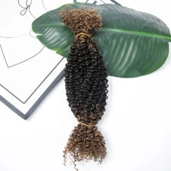 1B/30 Ombre Spring Twist Human Hair Extensions Pre-Separated -Hot Lingerie Hub ombre brown mini twist human hair extensions