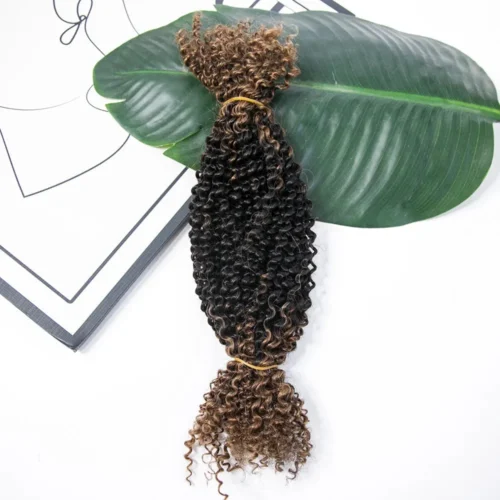 1B/30 Ombre Spring Twist Human Hair Extensions Pre-Separated -Hot Lingerie Hub ombre brown mini twist human hair extensions