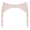 Simone Rose Pink Stretch Lace Suspender Belt -Hot Lingerie Hub simone rose pink stretch lace suspender belt ghost