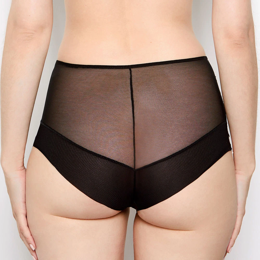Sophia Black Lace High Waisted Knickers 5 Sophia Black Lace High Waisted Knickers - Image 3