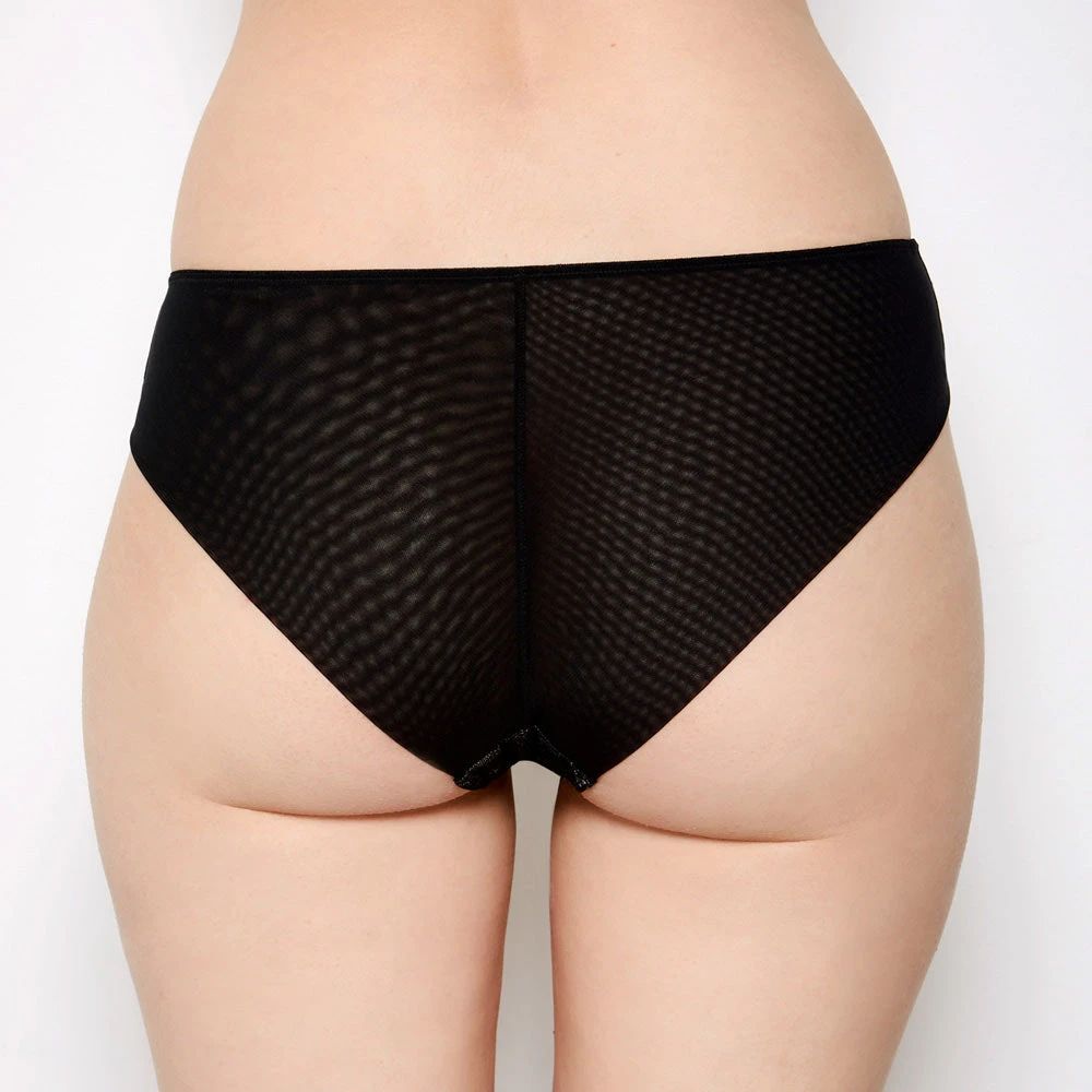 Sophia Black Lace Low Rise Knickers 4 Sophia Black Lace Low Rise Knickers - Image 2
