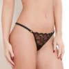 Sophia Black Lace String Thong -Hot Lingerie Hub sophia black string thong side scaled