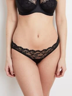 Sophia Black Lace Thong