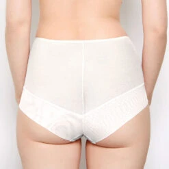 Sophia Ivory Lace High Waisted Knickers -Hot Lingerie Hub sophia ivory high waist knickers back