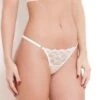 Sophia Ivory Lace String Thong -Hot Lingerie Hub sophia ivory string thong side