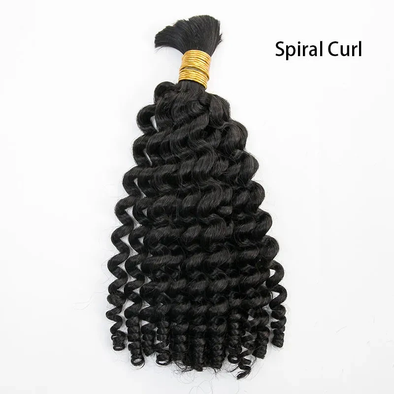 Wholesale - Boho Human Hair Bulk For Braiding (Price For 1 Bundle) 7 Wholesale - Boho Human Hair Bulk For Braiding (Price For 1 Bundle) - Image 5