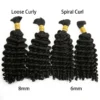 Wholesale - Boho Human Hair Bulk For Braiding (Price For 1 Bundle)